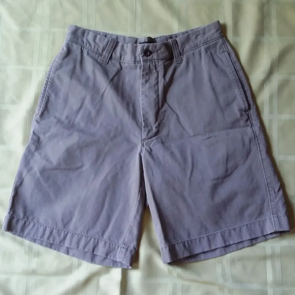 J. Crew broken in brown shorts 30